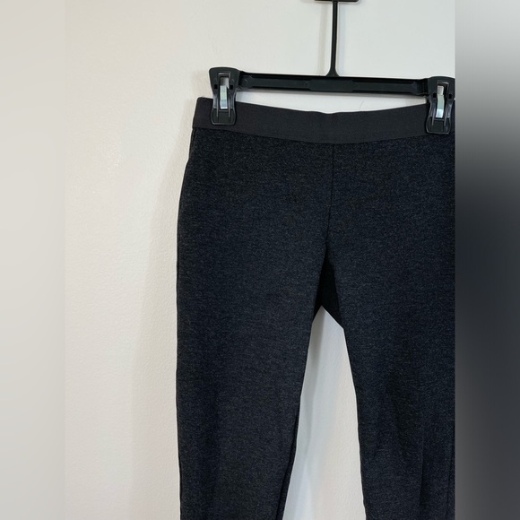J. Crew Pixie Pant Ponte Knit Seam Stretch Tapered Legging Charcoal Gray 4R - Picture 3 of 16
